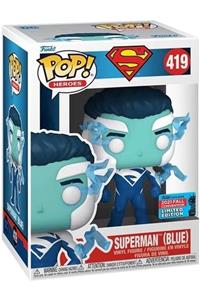 فانکو پاپ فیگور پاپ - Heroes: Dc 2021 Fall Convention Exclusive Superman Blue MRS17174 