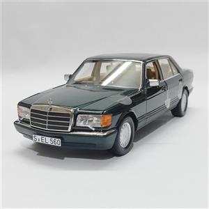 ماکت فلزی مرسدس بنز 560sel مقیاس 118