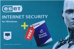 کارت لایسنس آنتی ویروس ESET Internet Security دو کاربره OEM یکساله