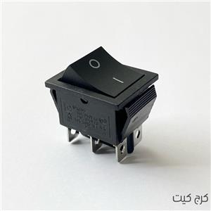 کلید راکر بزرگ دو حالته 4پایه ON/OFF -KCD2
