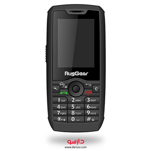 گوشی موبایل راگ‌گیر مدل RG160 دو سیم کارت ظرفیت 4 گیگابایت و رم 512 مگابایت RugGear RG160 Dual SIM 4GB And 512MB RAM Mobile Phone