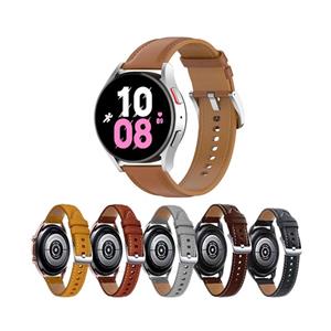 بند چرمی ساعت هوشمند سامسونگ سری 5 R910 Galaxy Watch 5 44mm