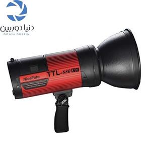 فلاش پرتابل نایس فوتو Nicefoto TTL-680CN Portable flash استوک