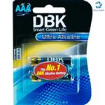 باطری نیم قلمی آلکالاین DBK Ultra Alkaline مدل LR6