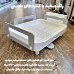 آبچکان و جاظرفی روکابینتی کنتراست یک طبقه رنگ سفید طوسی() 