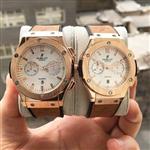 ست ساعت Hublot  کیفیت درجه یک رنگ قهوه ای