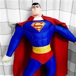 عروسک سوپرمن (سوپر من) بزرگ پولیشی شخصیت قهرمان پسرانه 45 سانتی