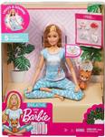 Mattel Toys Barbie Wellness Yoga Meditations Self-Care Rise & Relax Dol