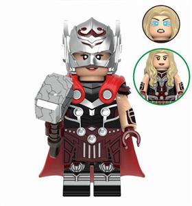 مینی فیگور لگویی «ثور، جین فاستر» Xinh Minifigures Mighty Thor Jane Foster XH1924