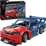 Decool Bricks Blocks MecFactor Nissan Skyline GT-RR34 Super Racing Car 33014