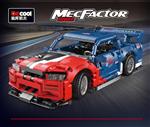 Decool Bricks Blocks MecFactor Nissan Skyline GT-RR34 Super Racing Car 33014