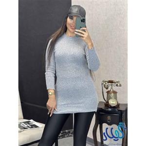 بافت یقه گرد بلند
