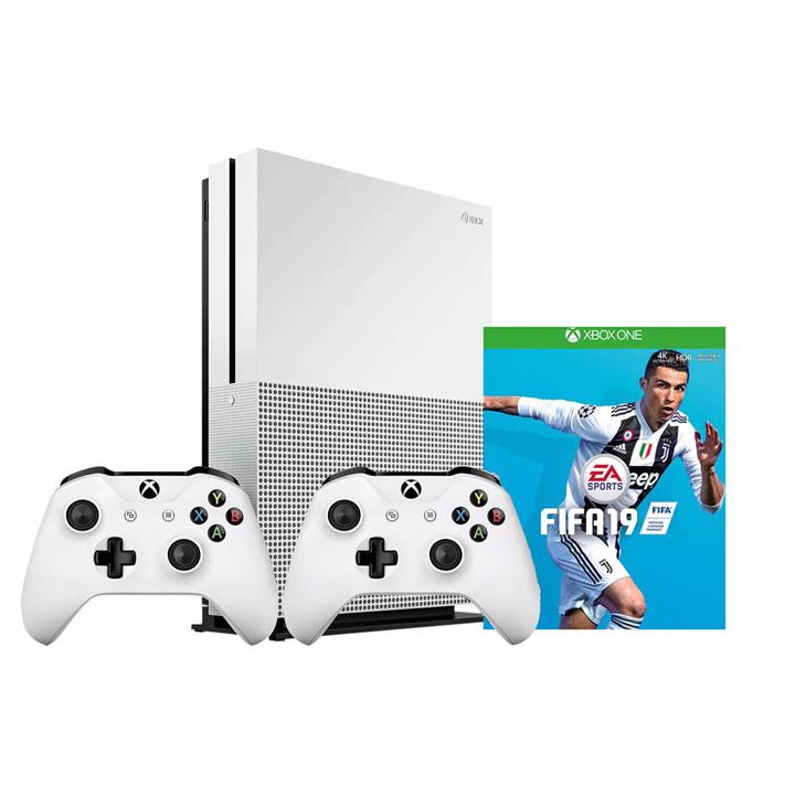 مجموعه کنسول بازی مایکروسافت مدل  Xbox One S ظرفیت 1 ترابایت