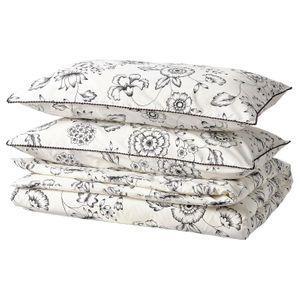 کاور لحاف و بالشت دو نفره ایکیا مدل 10546750-IKEA JUNGFRUNAVA