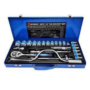جعبه بکس 24 عددی فولاد وانادیوم اینتی مکس مدل DR.socket 1/2