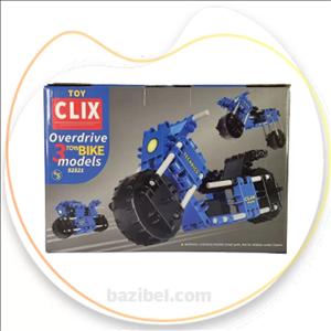 اسباب‌بازی ساختنی درایو 54 قطعه کلیکس