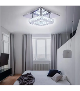 لوستر مدرن سقفی مدل مربع 22 