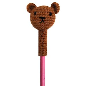 عروسک بافتنی سرمدادی خرسی