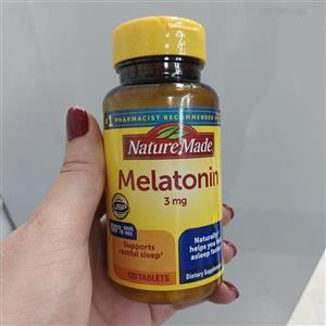 ملاتونین نیچرمید 3 میلی گرم 120 عددی Nature Made Melatonin