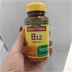 قرص ویتامین B12 نیچرمید 500 میلی گرم 100 عددی Vitamin B-12 Nature Made