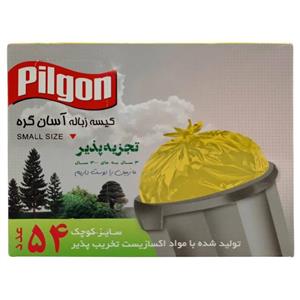 کیسه زباله آسان گره پیلگون سایز کوچک 54 تایی 