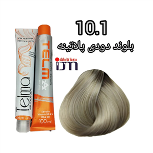 رنگ موی تلما شماره (10.1) بلوند دودی پلاتینه