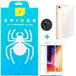 Spider 5D Front And Back And Lenz Screen Protector For Iphone 8