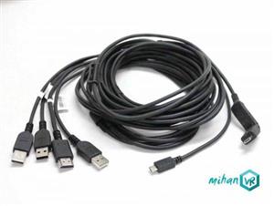 کابل 3 تایی هدست واقعیت مجازی deepoon e3c