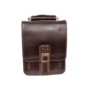 کیف سردوشی (کراس بادی) چرم طبیعی – مدل 482-5