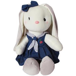 عروسک خرگوش دوآی طرح ملوانی ارتفاع 60 سانتی متر