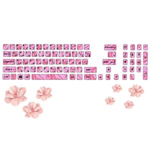 استیکر کیبورد صالسو آرت طرح keyboard m1 hk