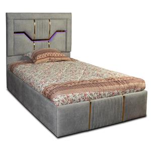 تخت خواب یک نفره مدل الماس سایز 120×200 سانتی متر کاتن مدل 103288