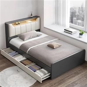 تخت خواب یک نفره مدل آرسک سایز 120×200 سانتی متر کاتن مدل 103274