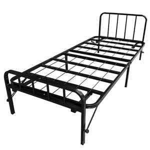 کفی تخت خواب مدل تاشو تاجدار تکنفره سایز 200x85 سانتی متر کاتن مدل 103447