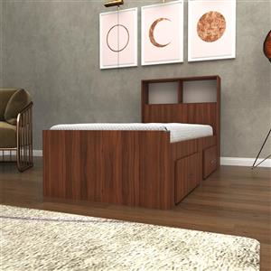 تخت خواب یکنفره اعیان مدل FH275 سایز 90x200 سانتی متر کاتن مدل 103365