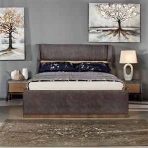 تخت خواب مدل 195 دو نفره سایز 160x200 سانتی متر کاتن مدل 103101