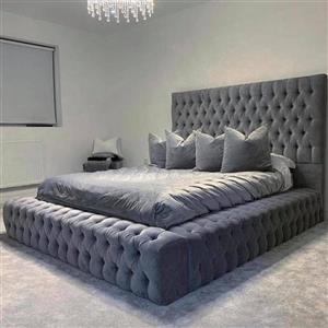 تخت خواب دونفره مدل نگین سایز 120×200 سانتی متر کاتن مدل 103068