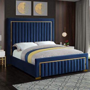 تخت خواب دونفره مدل رز سایز 200x120 سانتی متر کاتن مدل 102946
