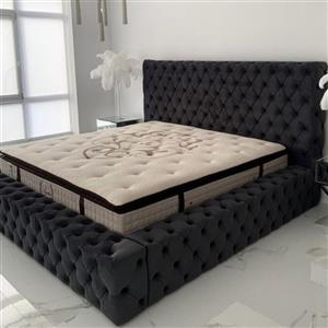تخت خواب دونفره مدل آیلین سایز 180×200 سانتی متر کاتن مدل 102838