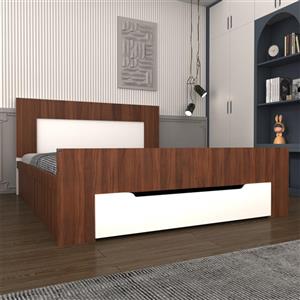 تخت خواب دونفره اعیان مدل FH467 سایز 160x200 سانتی متر کاتن مدل 102692