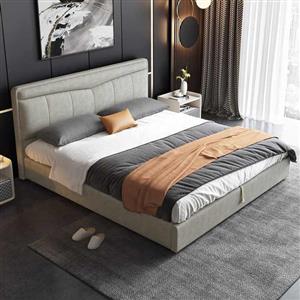 تخت خواب دو نفره مدل توپولوف h سایز 160×200 سانتی متر کاتن مدل 102654