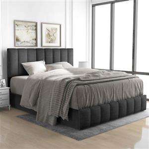 تخت خواب دو نفره کد p 570 سایز 140x200 سانتی متر کاتن مدل 102581