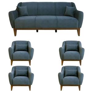 مبل راحتی 7 نفره پیکاسو کاتن مدل 102220