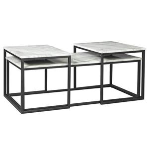 میز پذیرایی مدل NA-20479-ST مجموعه 3 عددی کاتن مدل 100029