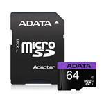 Adata Premier UHS-I U1 Class 10 microSDXC With Adapter - 64GB
