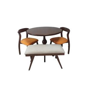 میزو صندلی نهارخوری چهارنفره مدل 106666 کاتن مدل 1259