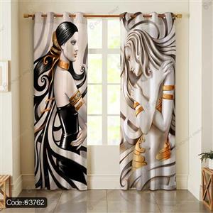 پرده طرح مجسمه فرشته زن کد 3762