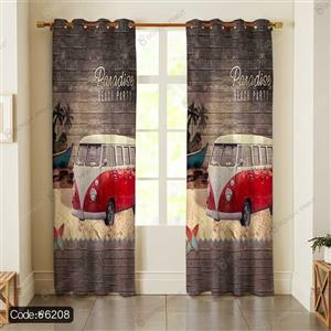 پرده طرح مینی بوس کد 6208