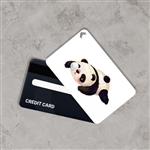 استیکر کارت بانکی مدل خرس پاندا کد CAB90-K