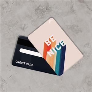استیکر کارت بانکی مدل انگیزشی کد CAB333-K 